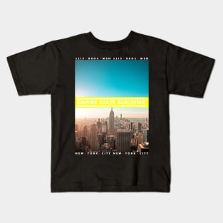 Empire State Builiding Kids T-Shirt